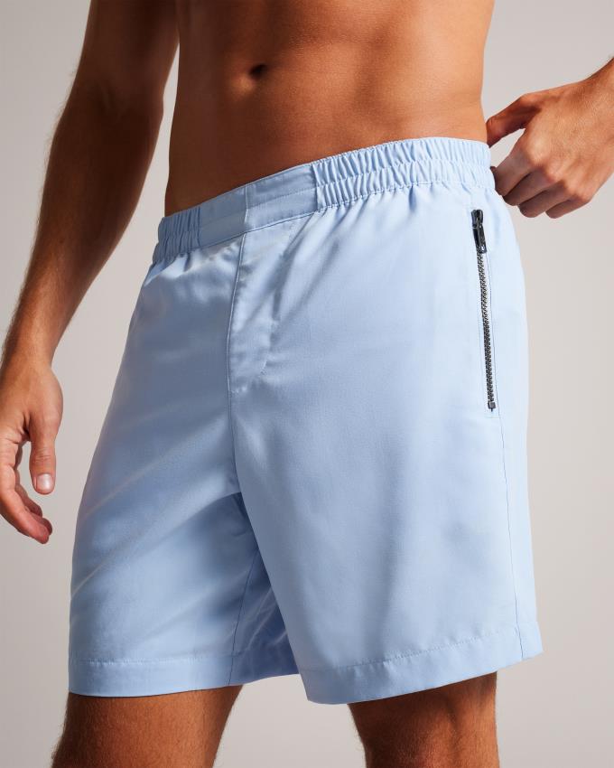 Short Ted Baker Plain Swim Bleu Clair Homme | LFA-78913606